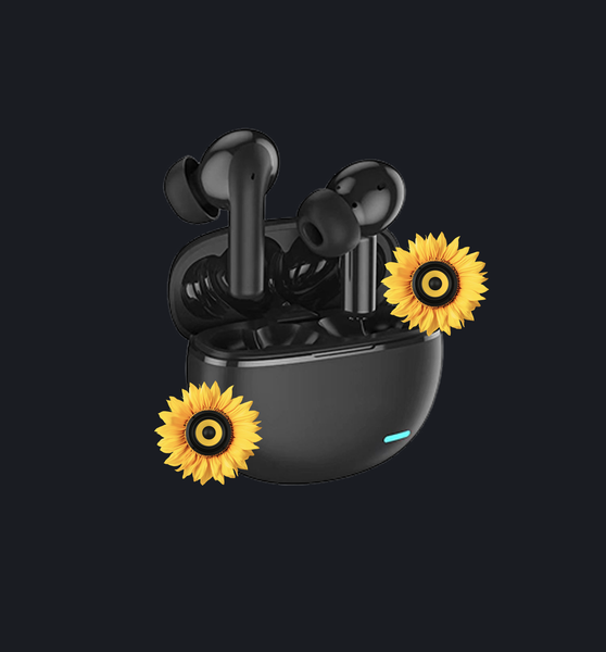 BassBloom EarPods Switch Off (Black)